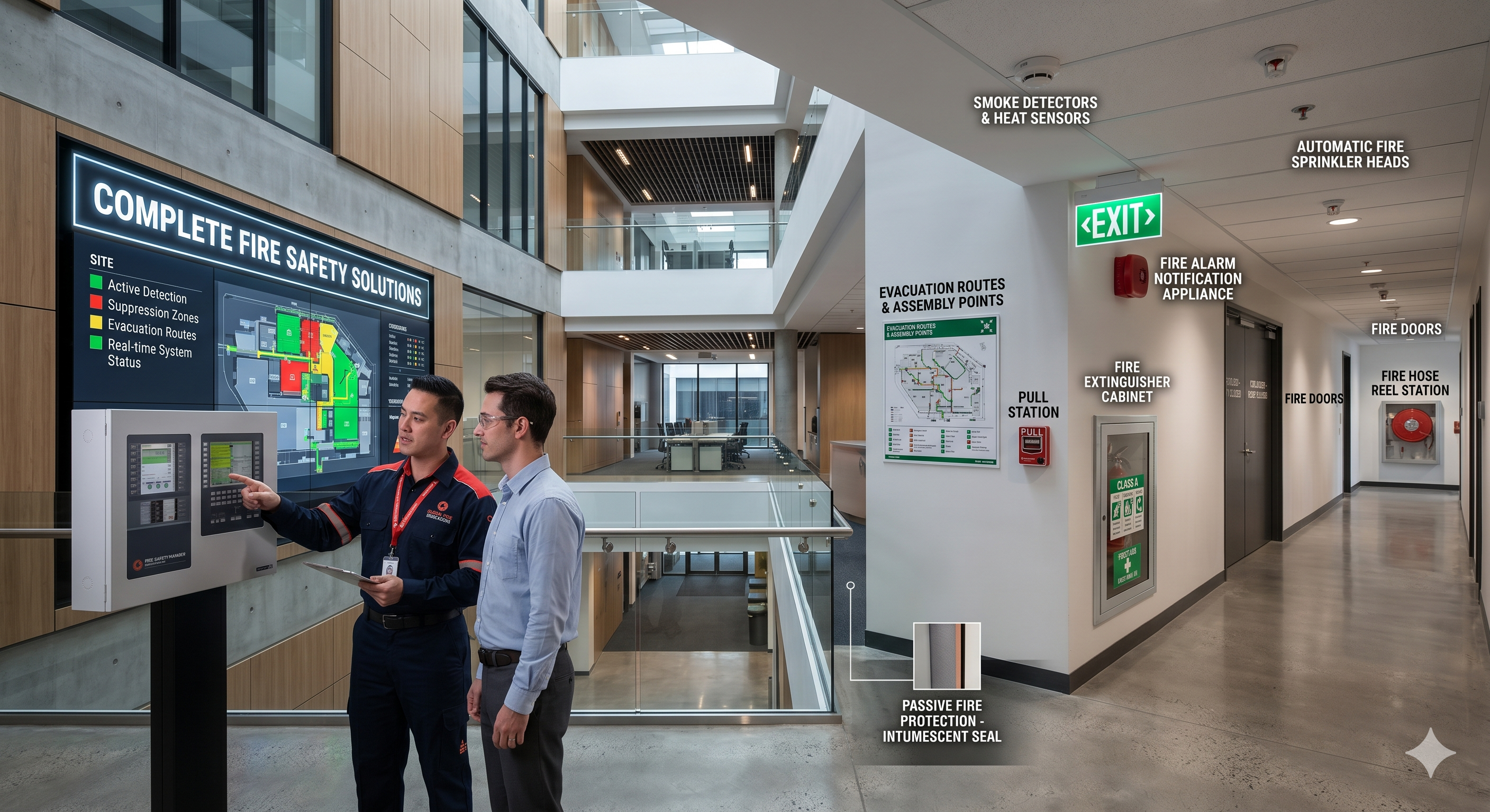 DNS Vahani professional fire protection systems team