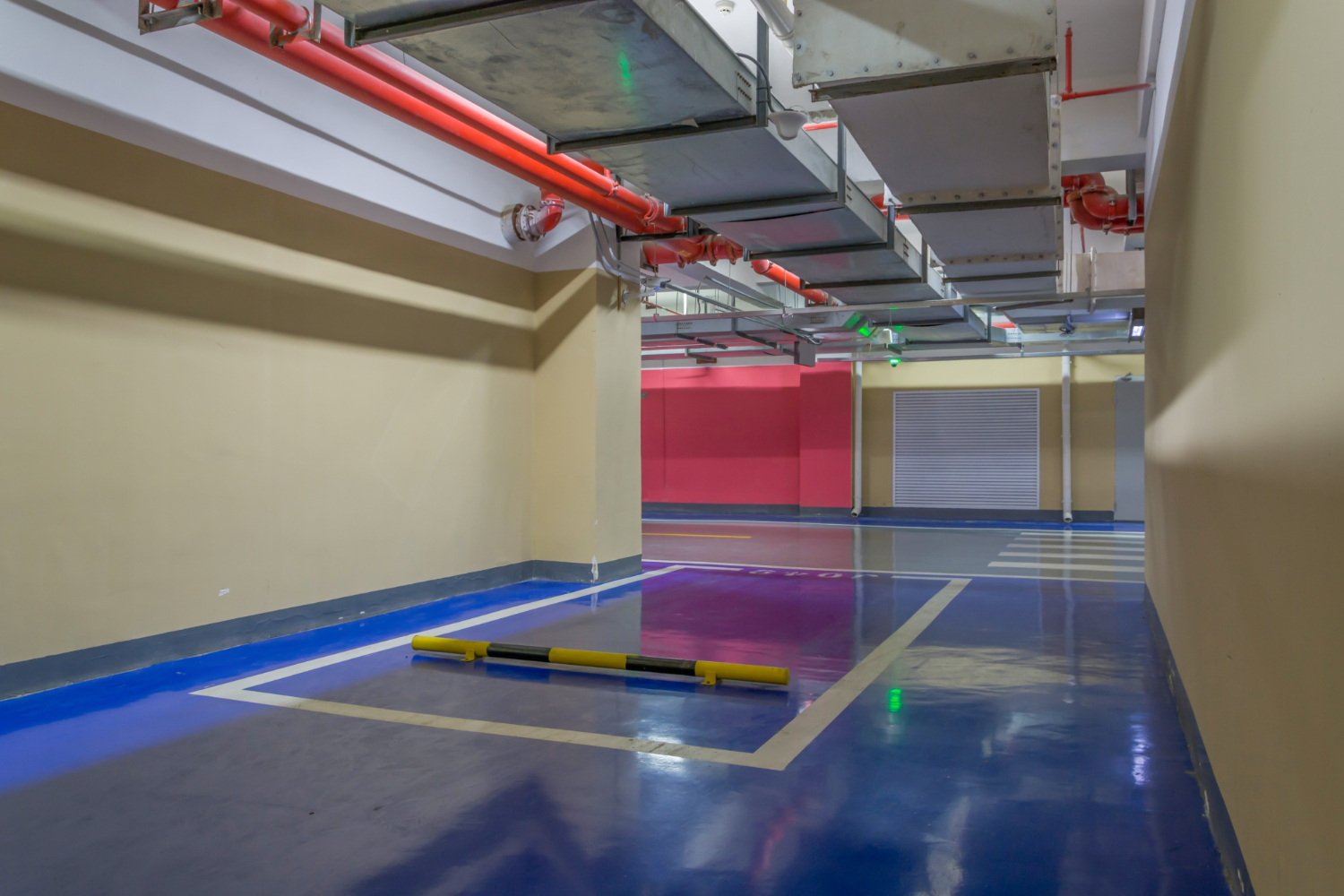 Fire curtain, alarm and evacuation protection for commercial towers and offices